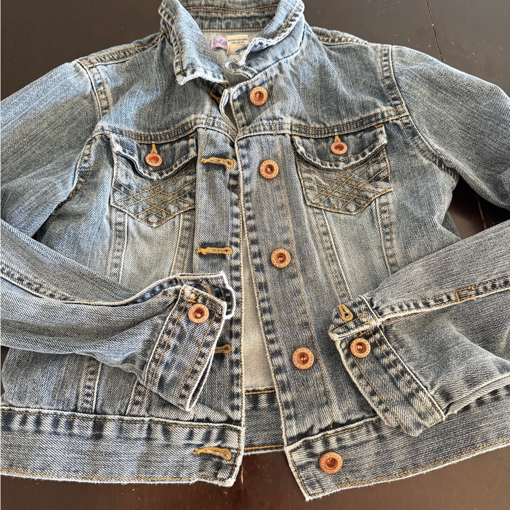 Kids Light Wash Denim Jacket - Old Navy